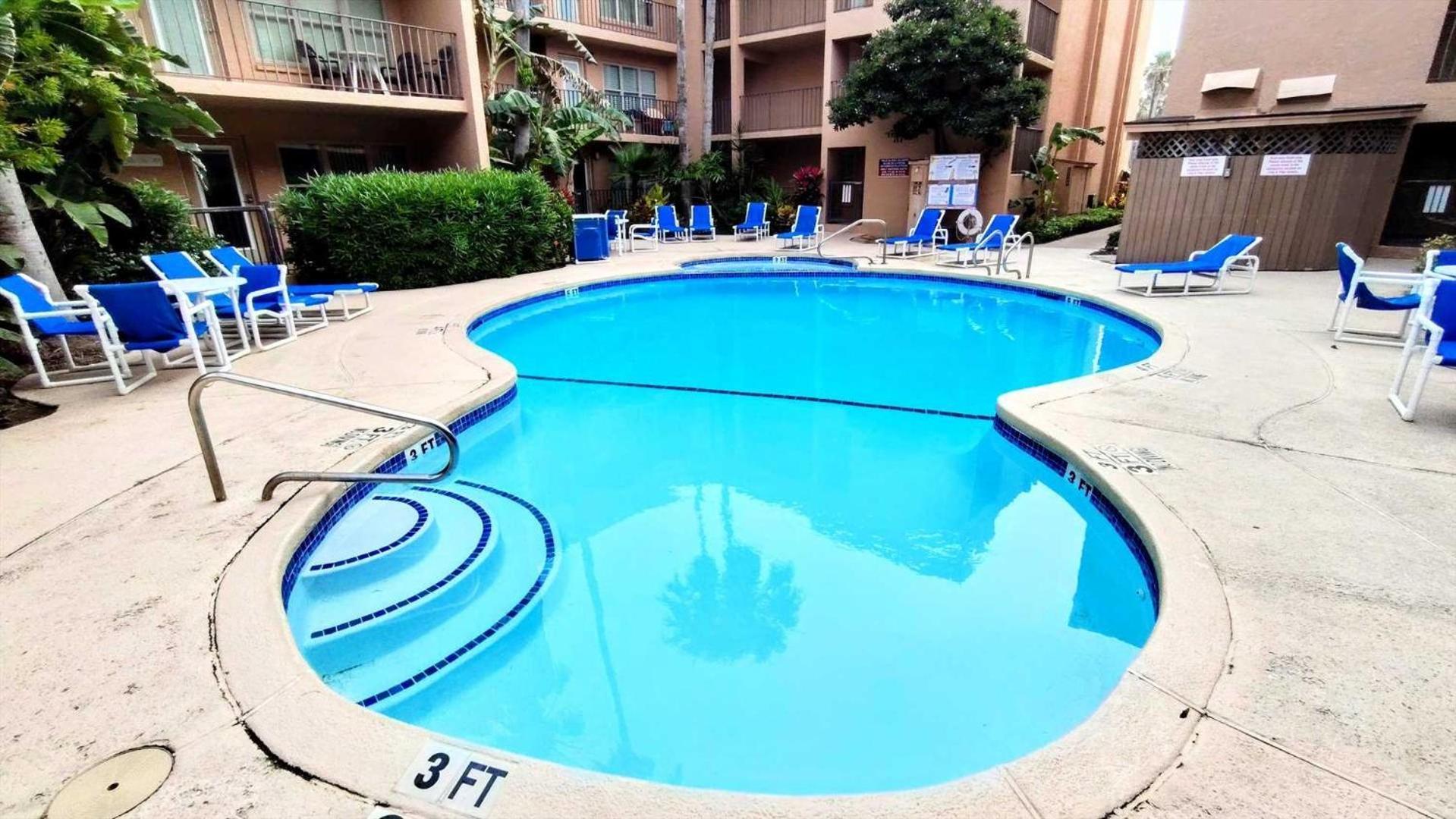 Beachview 206 Condominium Condo Pulau Padre Selatan Bagian luar foto